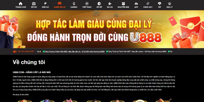 Tuân thủ quy định là chơi có trách nhiệm U888